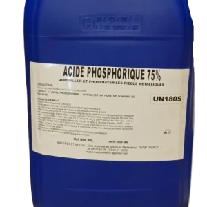 Acide phosphorique pour dérouiller et phosphater les pièces métalliques