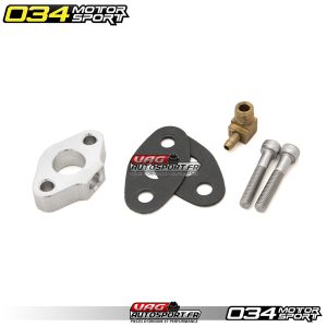 Adaptateur de Bride de Drain d&rsquo;Huile, Catchcan, pour moteurs 1.8T et 2.0T FSI – 034-101-Z003 – 034Motorsport