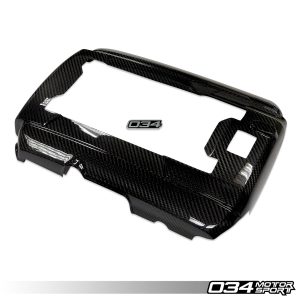 Cache Moteur Carbone (Engine Cover Overlay) – VW Golf/GTI/Golf R Mk7–Mk7.5 – 034-1ZZ-0005 – 034 MOTORSPORT